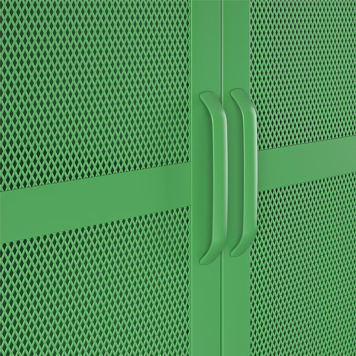 single tall locker - Kelly Green