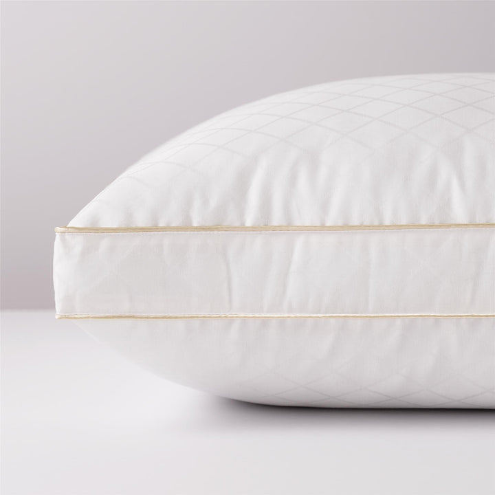 Decorative gusseted pillow with cording - King Size