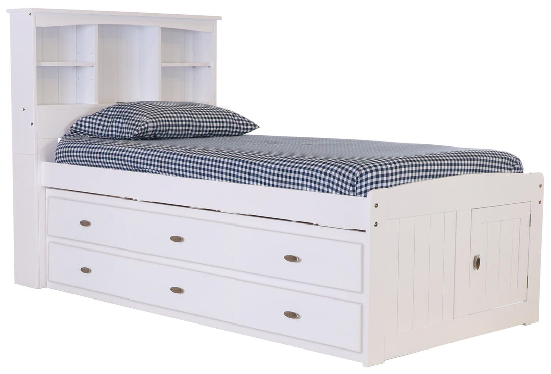 twin bed with storage underneath  - Charcoal