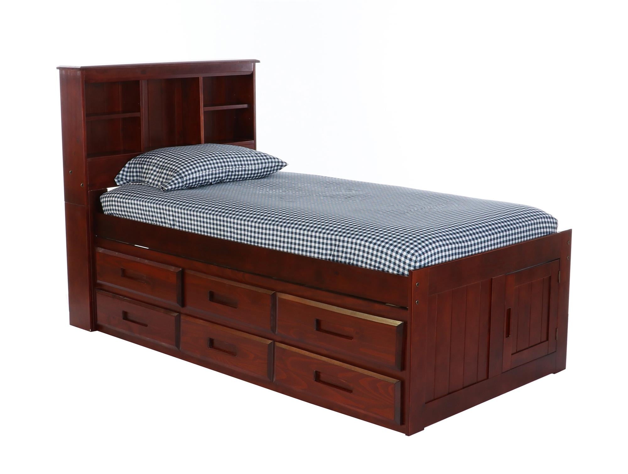 Twin bed 2025 storage underneath