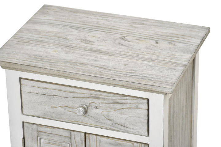 2 door nightstand  - Gray