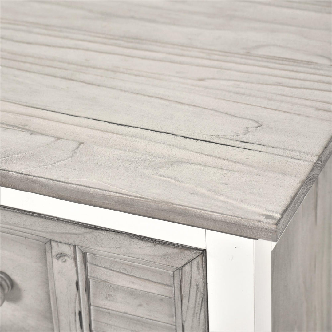 Four drawer chest  - Gray