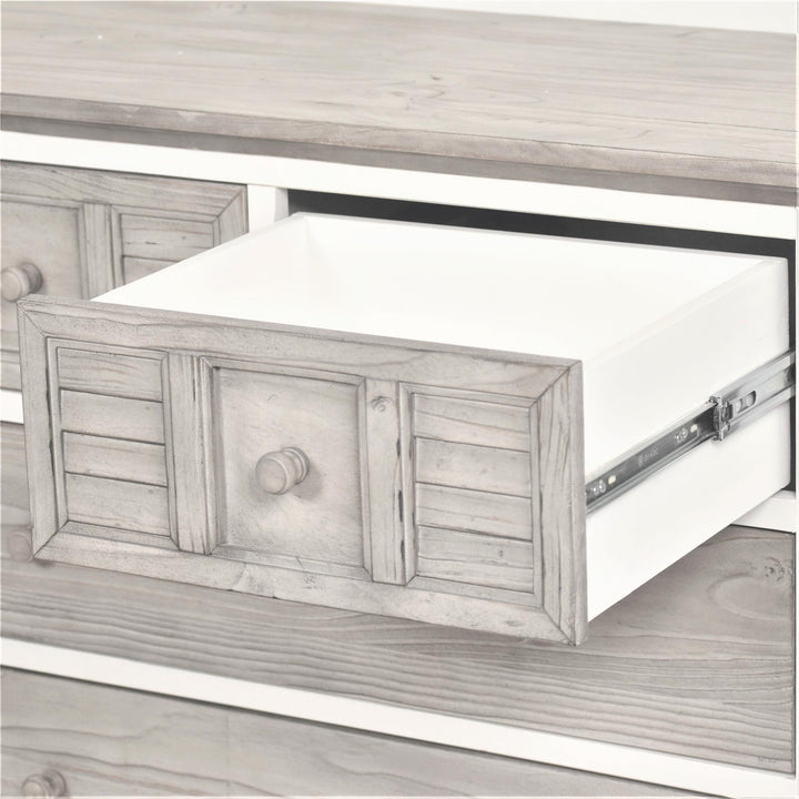 4 drawer bedroom dresser  - Gray