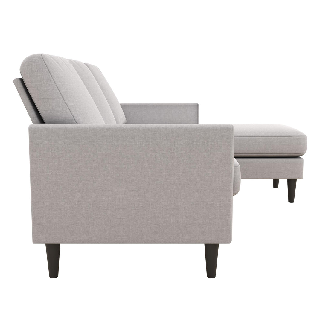 Spacious reversible sofa - Light Gray