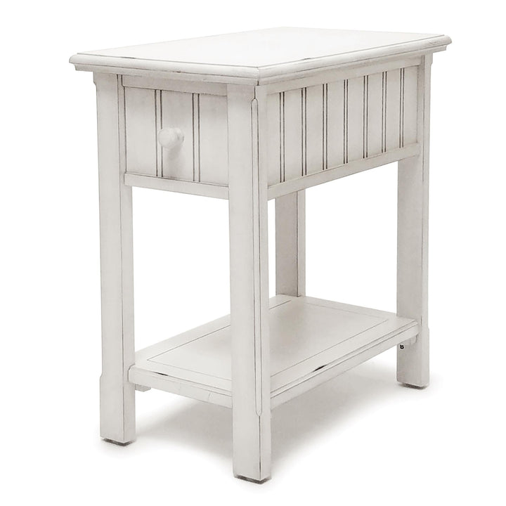 Chair SideTable - White