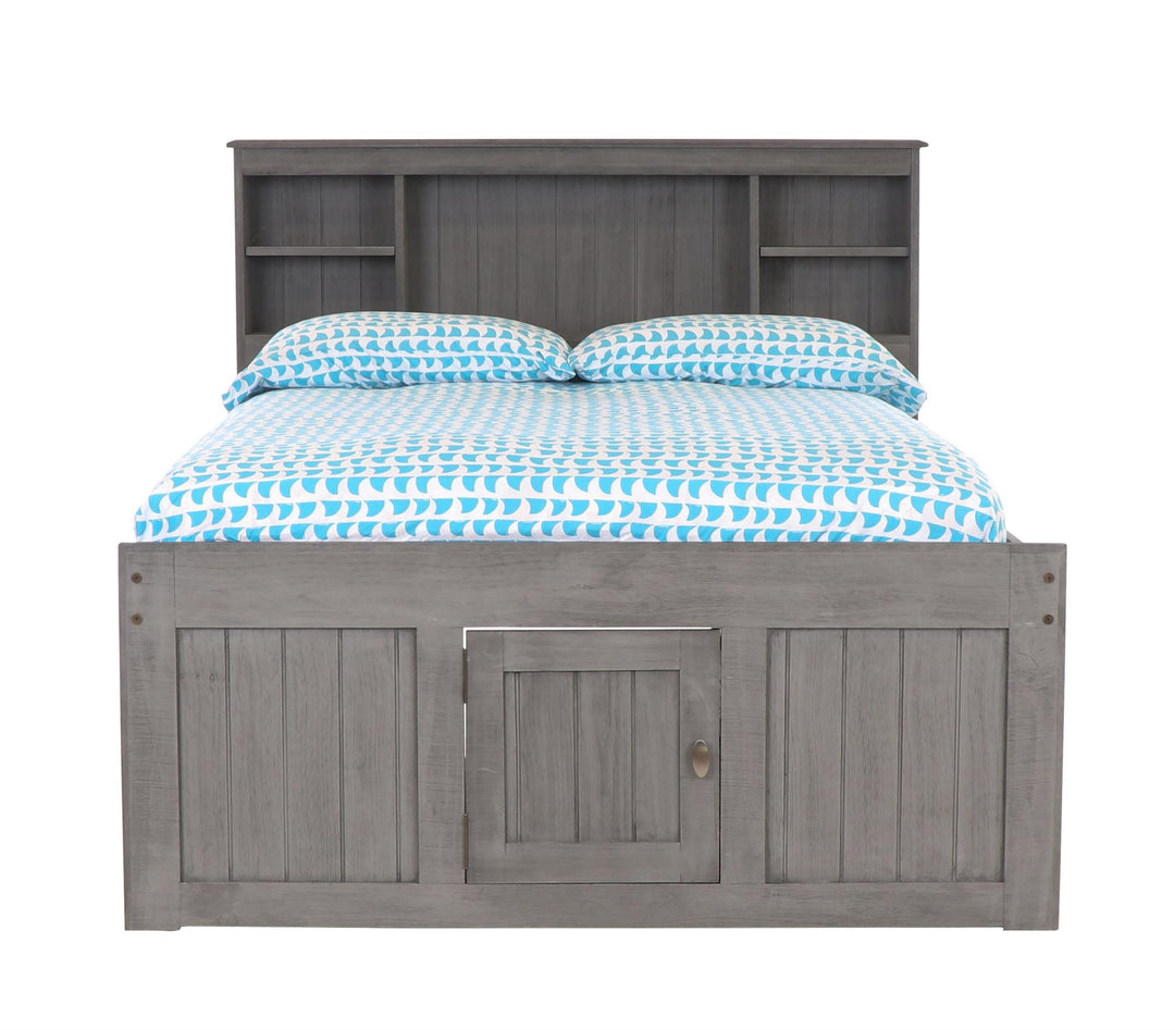 full size bookcase bed - Charcoal