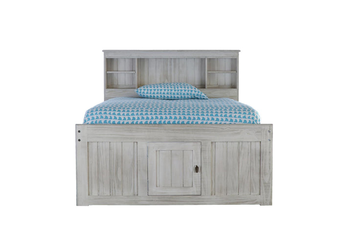 bookcase bed with 6 drawers - Ash