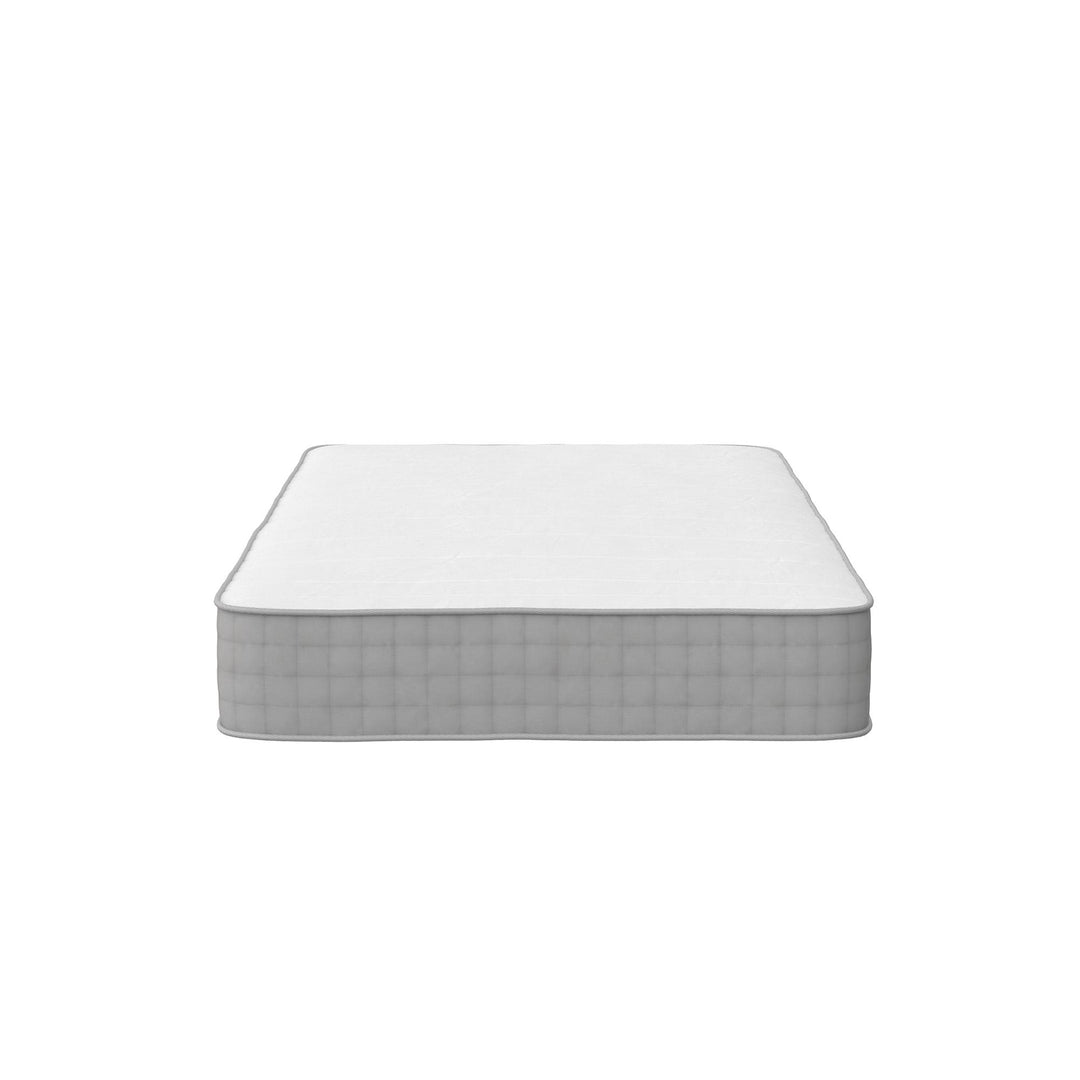 Innerspring mattress with 8" coil support - White - Twin