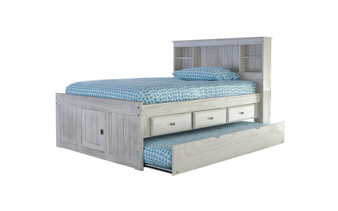 bookcase bed with 3 drawers - Ash