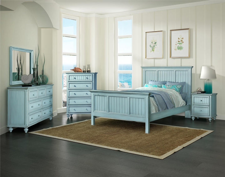 coastal nightstand- Blue