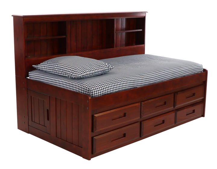 daybed with drawers - Merlot