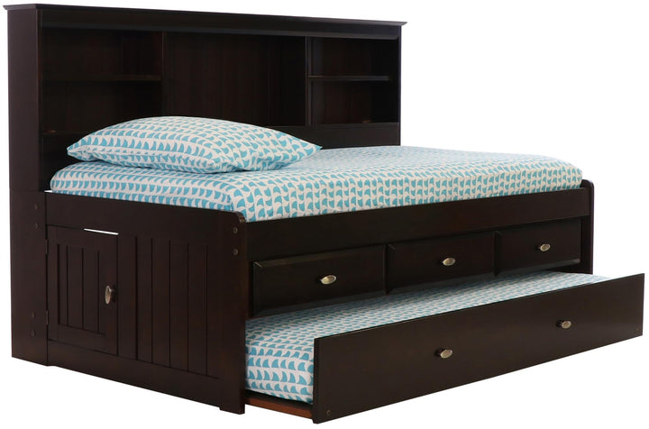 space saving daybed with storage - Espresso