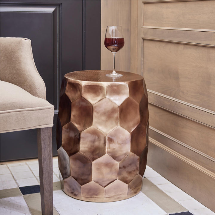 Morrow Bronze Stool - Bronze