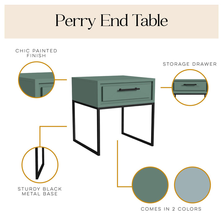 small end table for bedroom - Sage