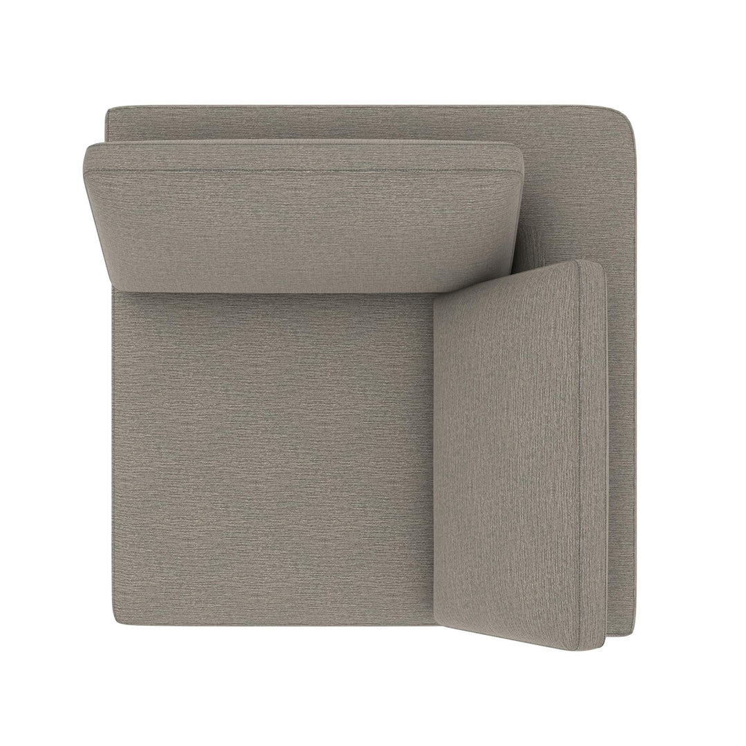 York Modular Corner Chair - Taupe