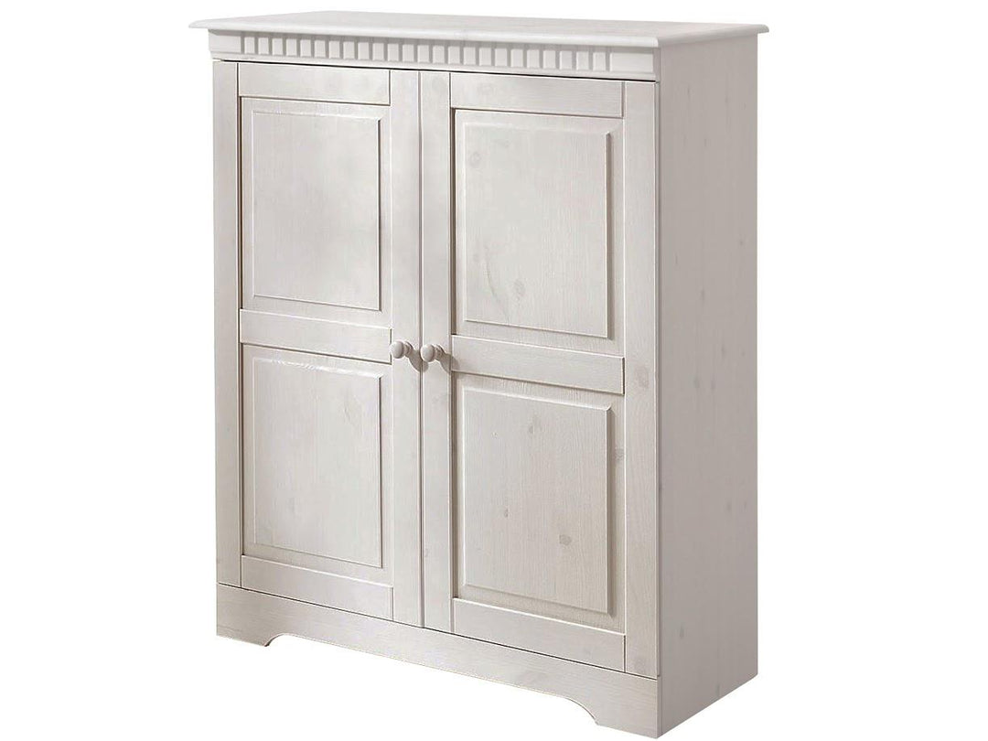 Cubrix 2 door storage cabinet - White