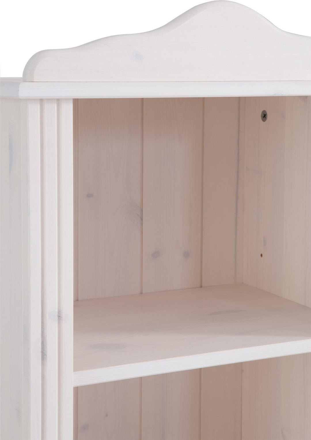 Stylish 5 Shelf Bookcase - White