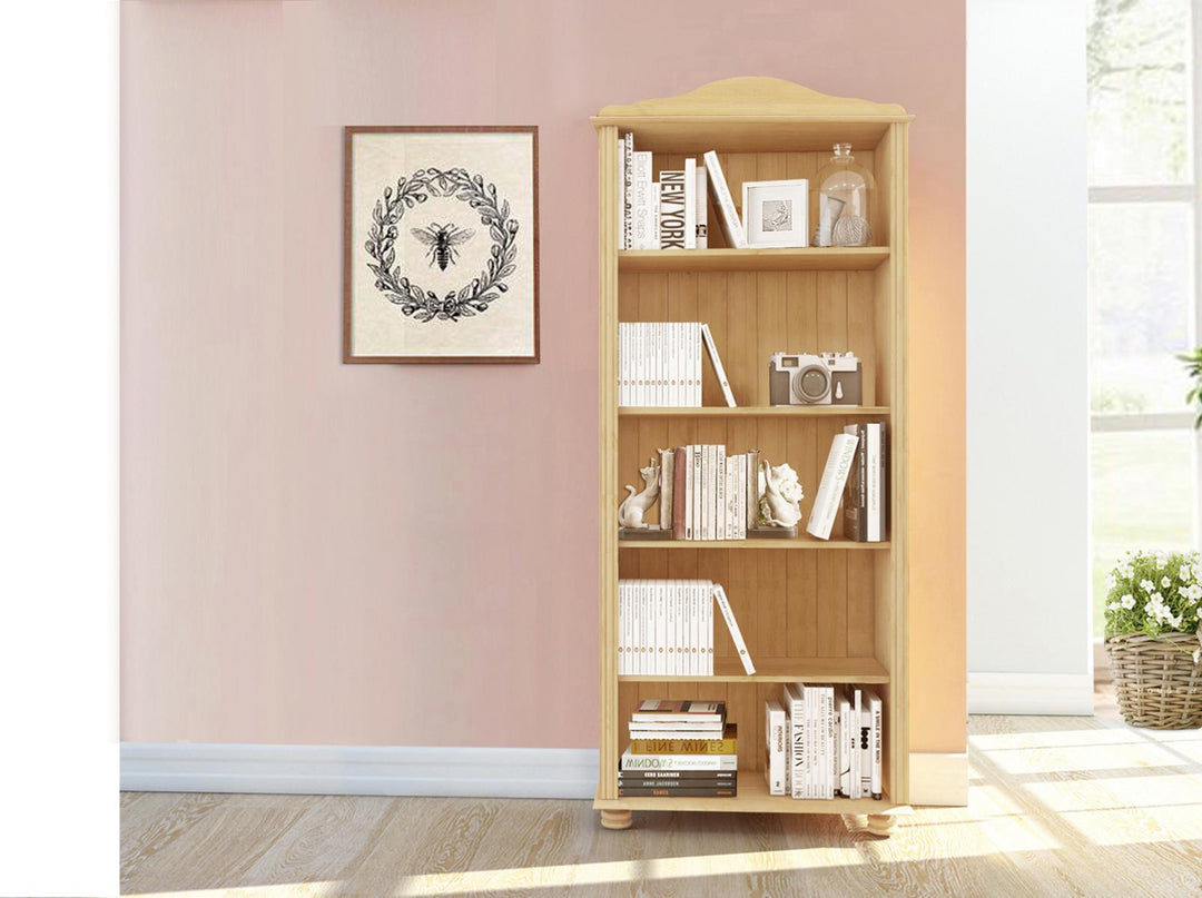 Bookcase with Multiple Shelves - Brown