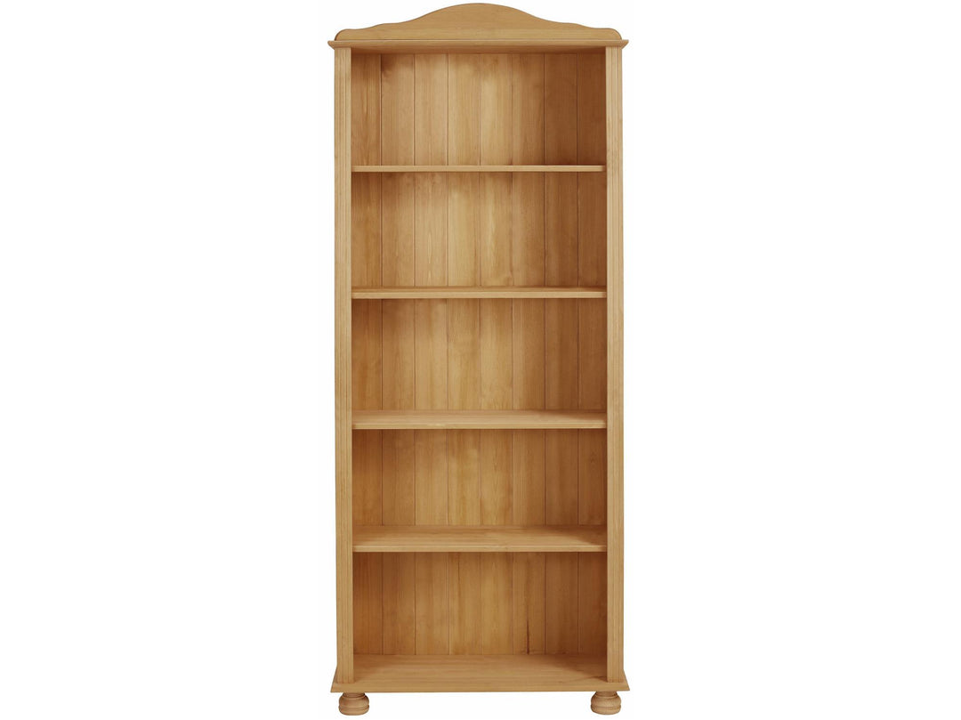 Adjustable 5 Shelf Bookcase - White