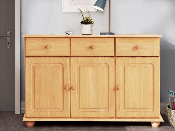 Sideboard Server with Drawers - Brown