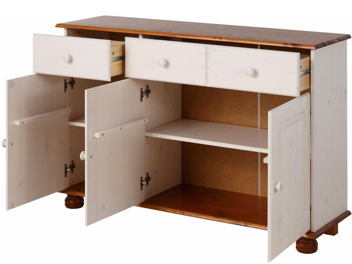 sideboard with 3 Drawers - Honey