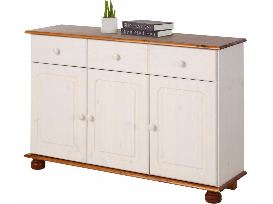 Sideboard Hutch with Cabinets - Honey
