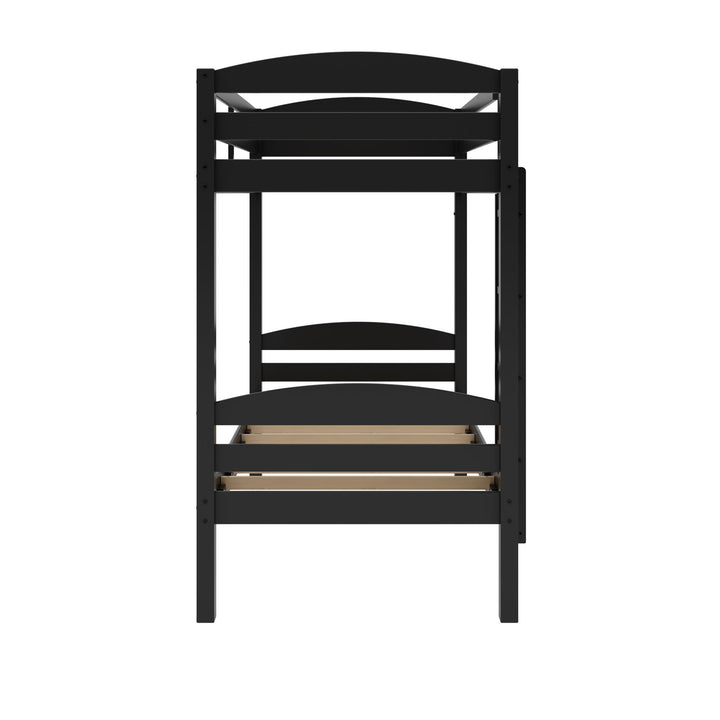 Clearwater Triple Bunk Bed with Ladder -  Black