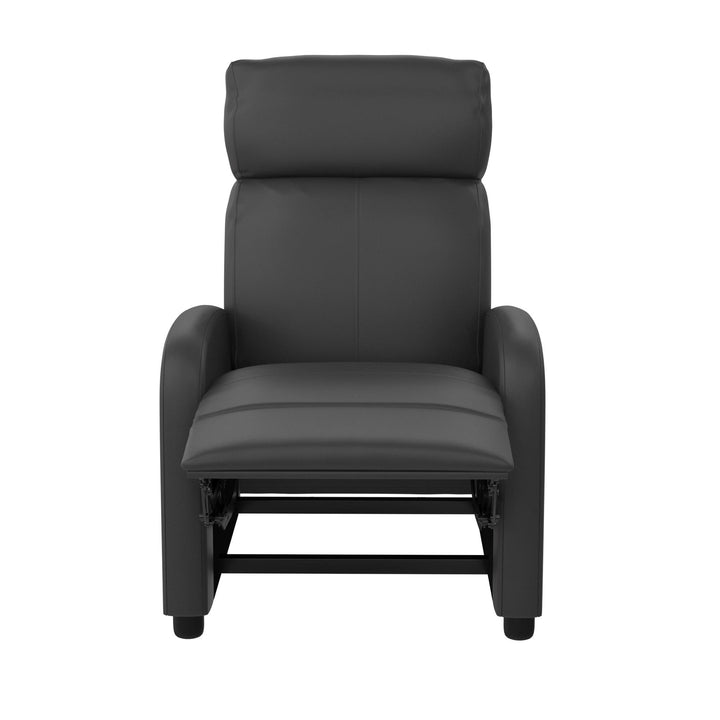 Moby Pushback Recliner Chair with Multiple Reclining Positions - Gray