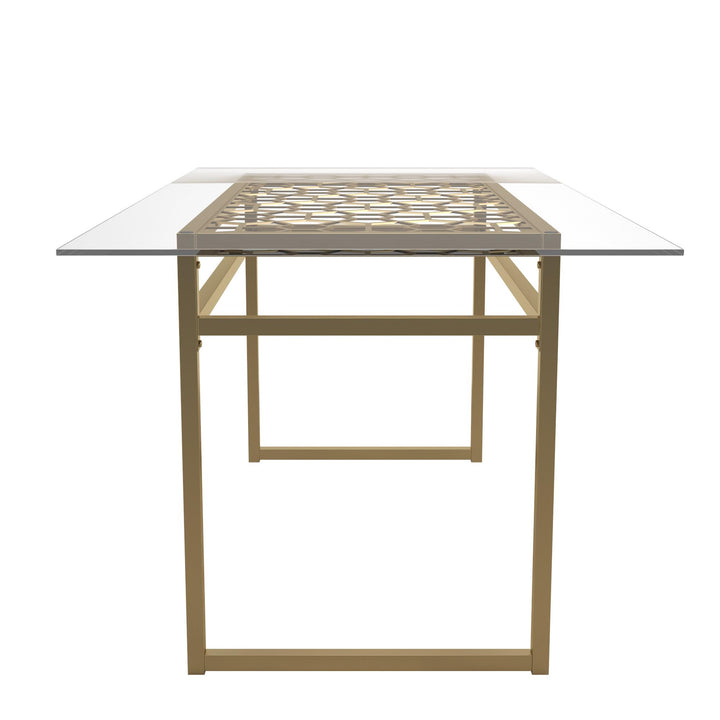 Juliette dining table for dining room -  Gold