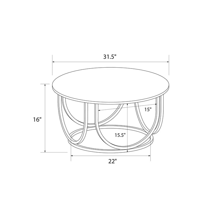 Best stylish Gwyneth coffee table -  Faux Marble