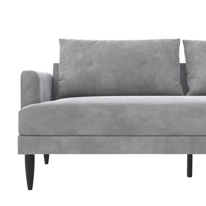 Bailey pillowback sofa online -  Light Gray