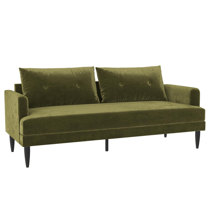Best sofa for living room -  Olive Green