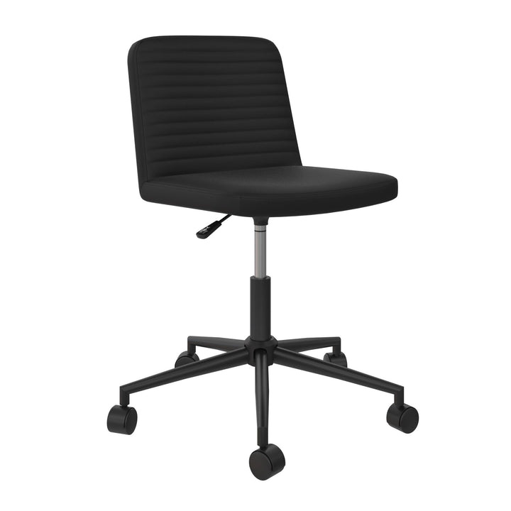 home office chair stylish - Black