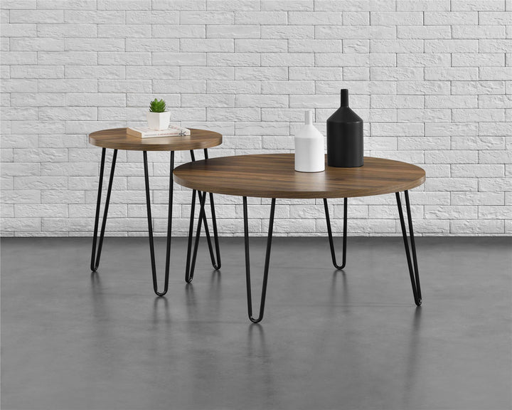 Owen design coffee table with a vintage feel -  Florence Walnut