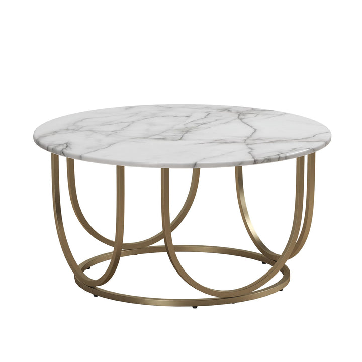 Stylish Gwyneth coffee table -  Faux Marble
