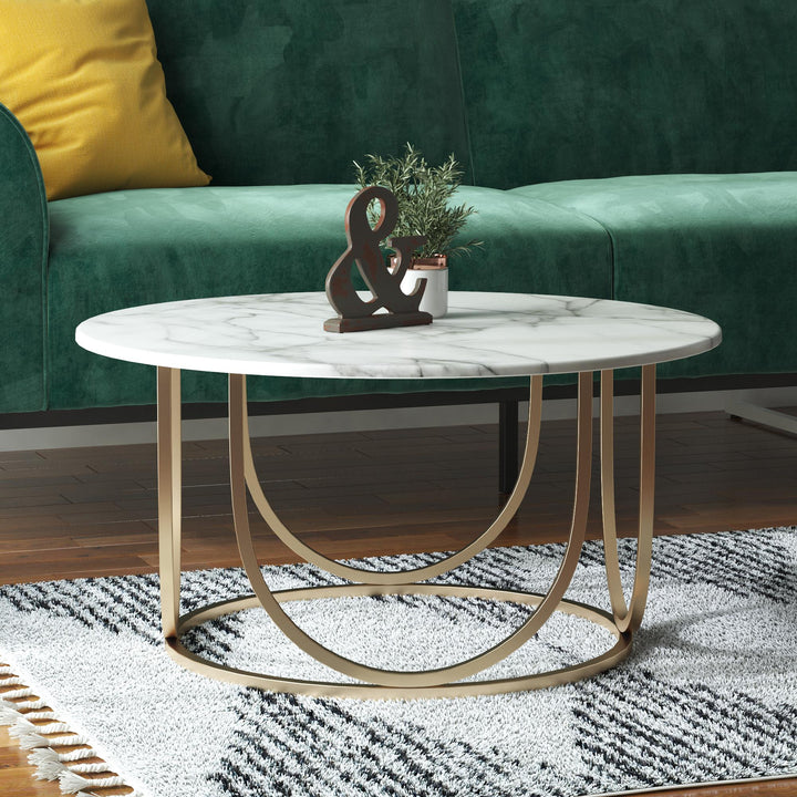 Best coffee table online -  Faux Marble
