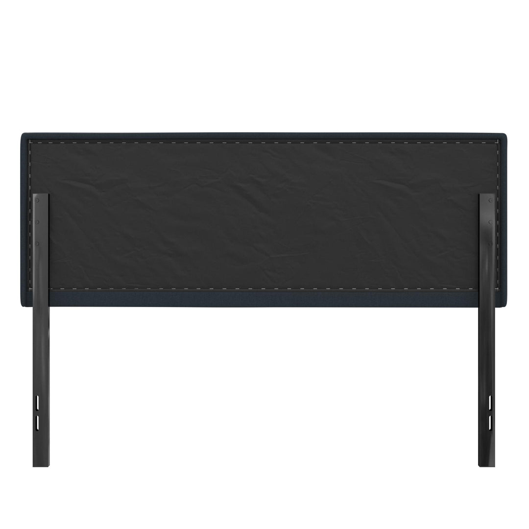 upholstered headboard - Blue Color - Twin Size