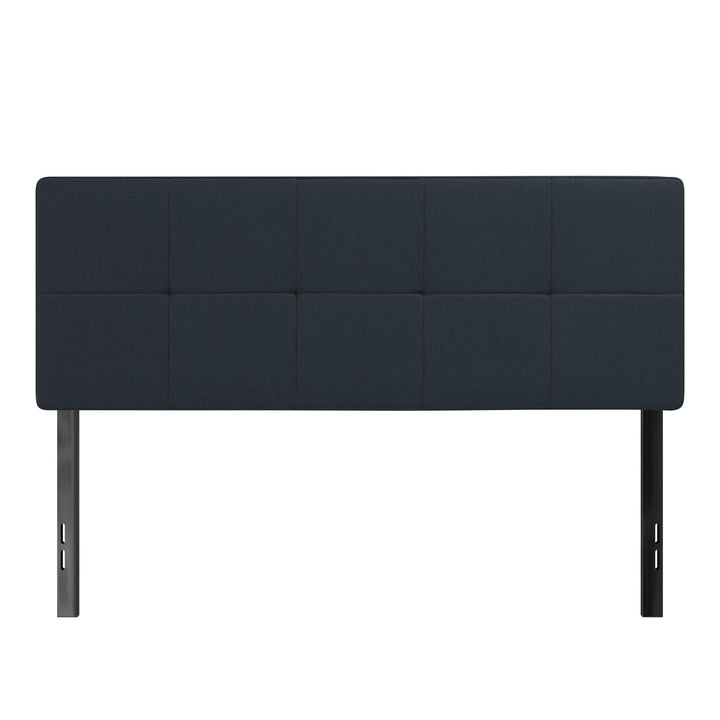 Square Tufted Headboard - Blue Color - Full / Queen Size