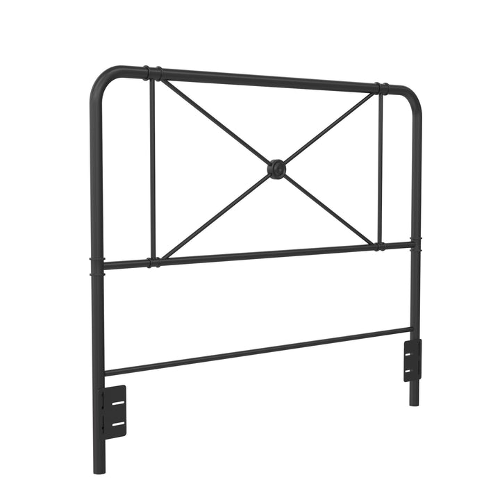 metal bed frame and headboard - Black - Full/Queen Size