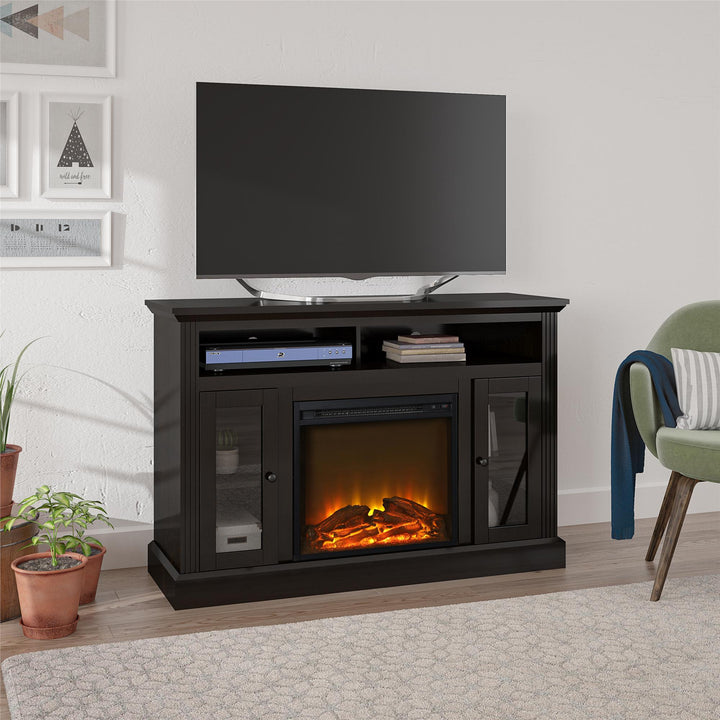 Electric Fireplace TV Console for 50 Inch TV -  Espresso