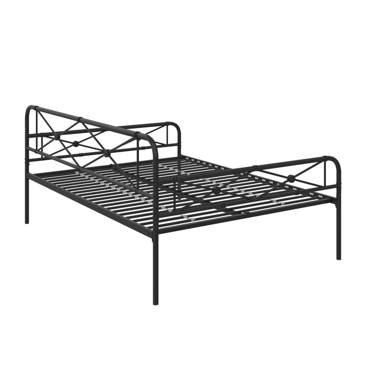 Allysa Metal Daybed with Steel Frame - Black - Full