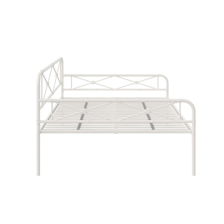 Allysa Metal Daybed - White Color - Twin Size