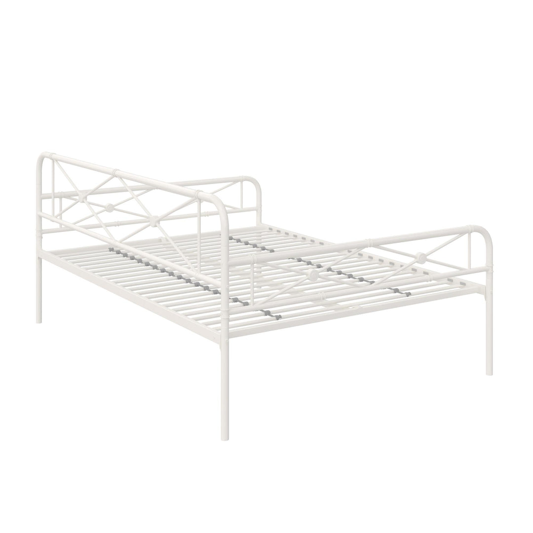 Allysa Metal Daybed with Steel Frame - White - Full