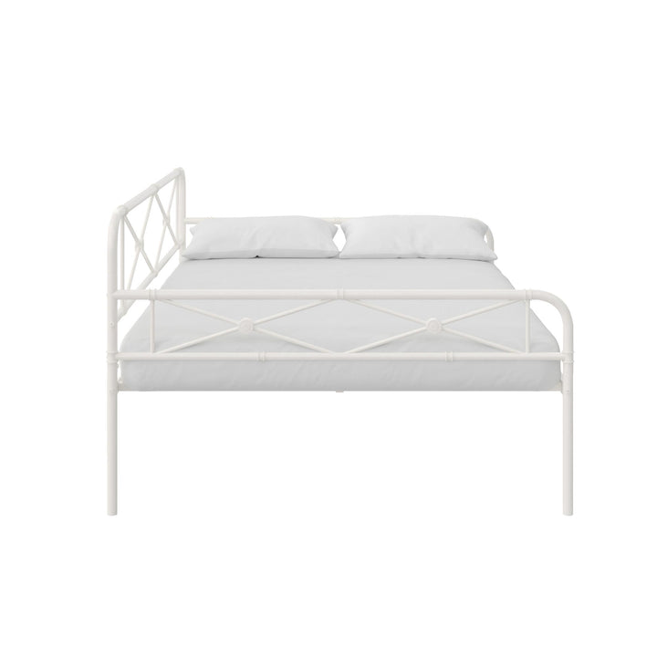 daybed couch with trundle - White Color - Twin Size