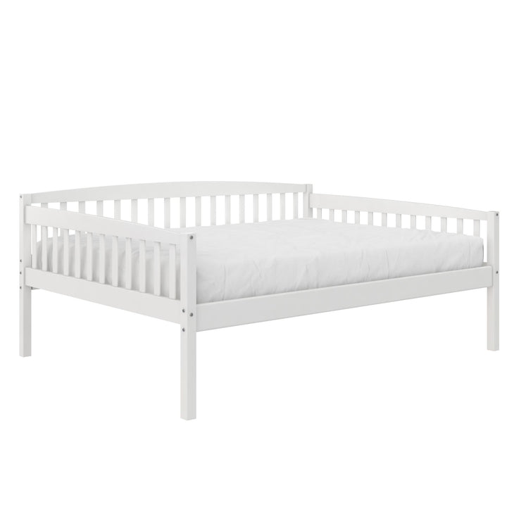 Solid frame daybed for guests -  White - Full