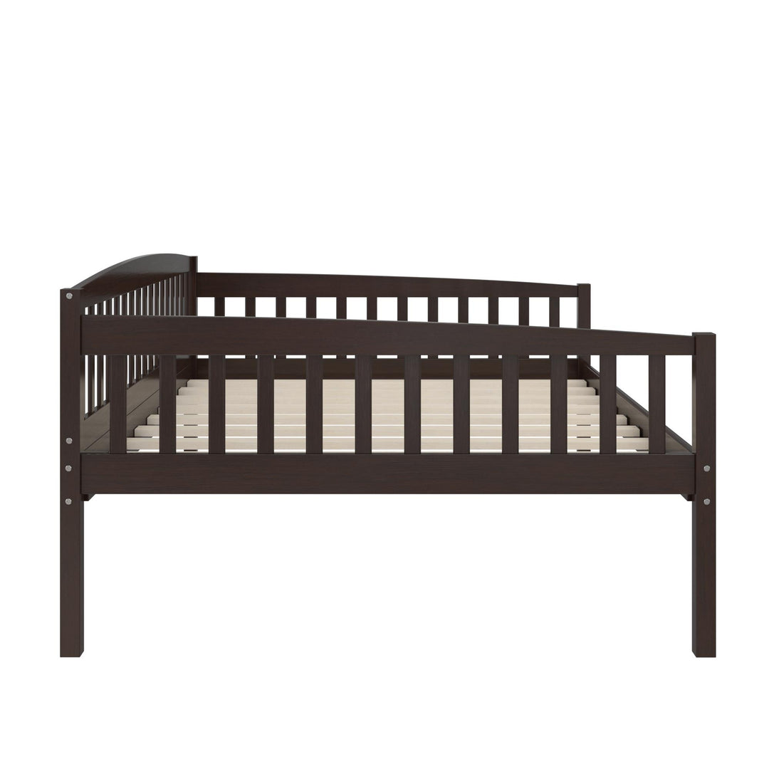Solid timber Lydia daybed -  Espresso - Full