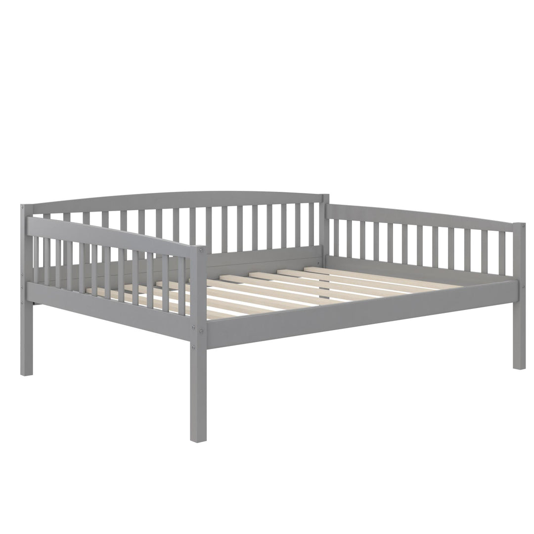 Relaxing daybed with wood finish -  Gray - Full
