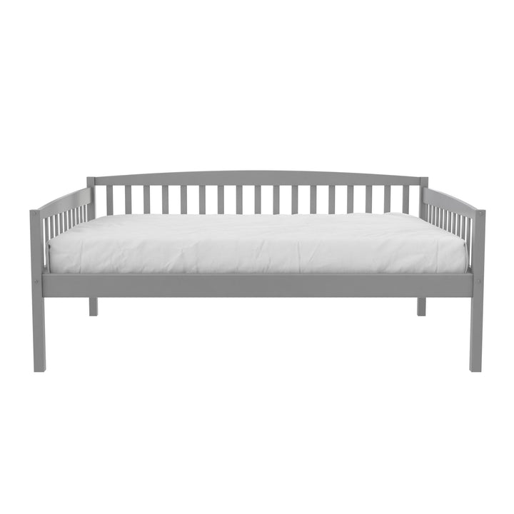 Living room solid wood daybed -  Gray - Full