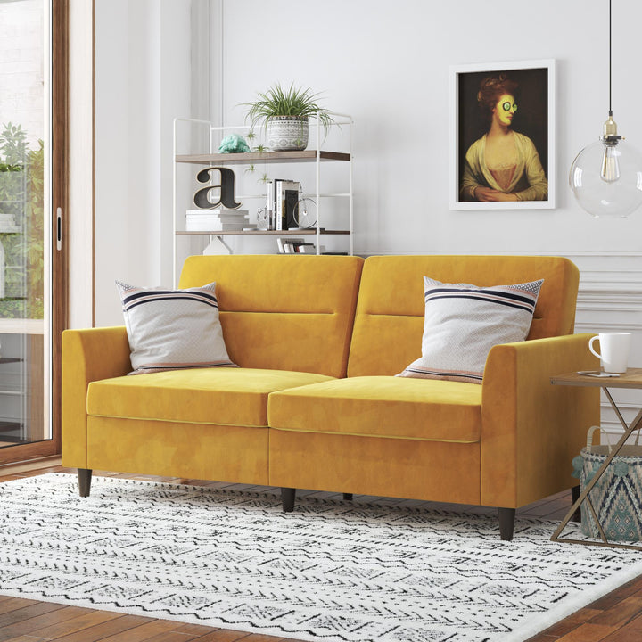 Concord Sofa - Mustard Yellow