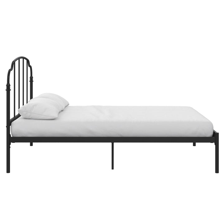 adjustable metal bed frame - Black - Full Size